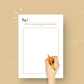 30-Day Life Purpose Challenge | Editable Canva Template A4 Size