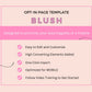Blush ThriveCart Opt-In Page Template