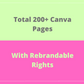 BUNDLE of 7 Social Media Planners in Canva | Customizable | Editable Canva Templates | Commercial Use | Social Media Templates