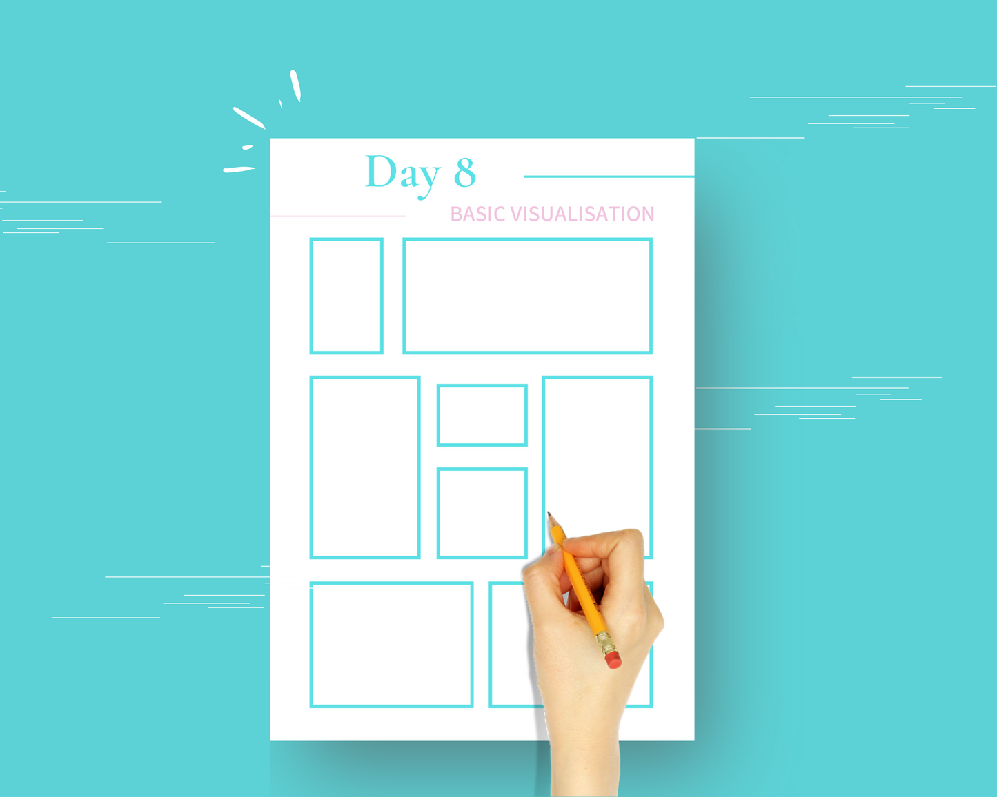 21-Day Law Of Attraction Challenge | Editable Canva Template A4 Size