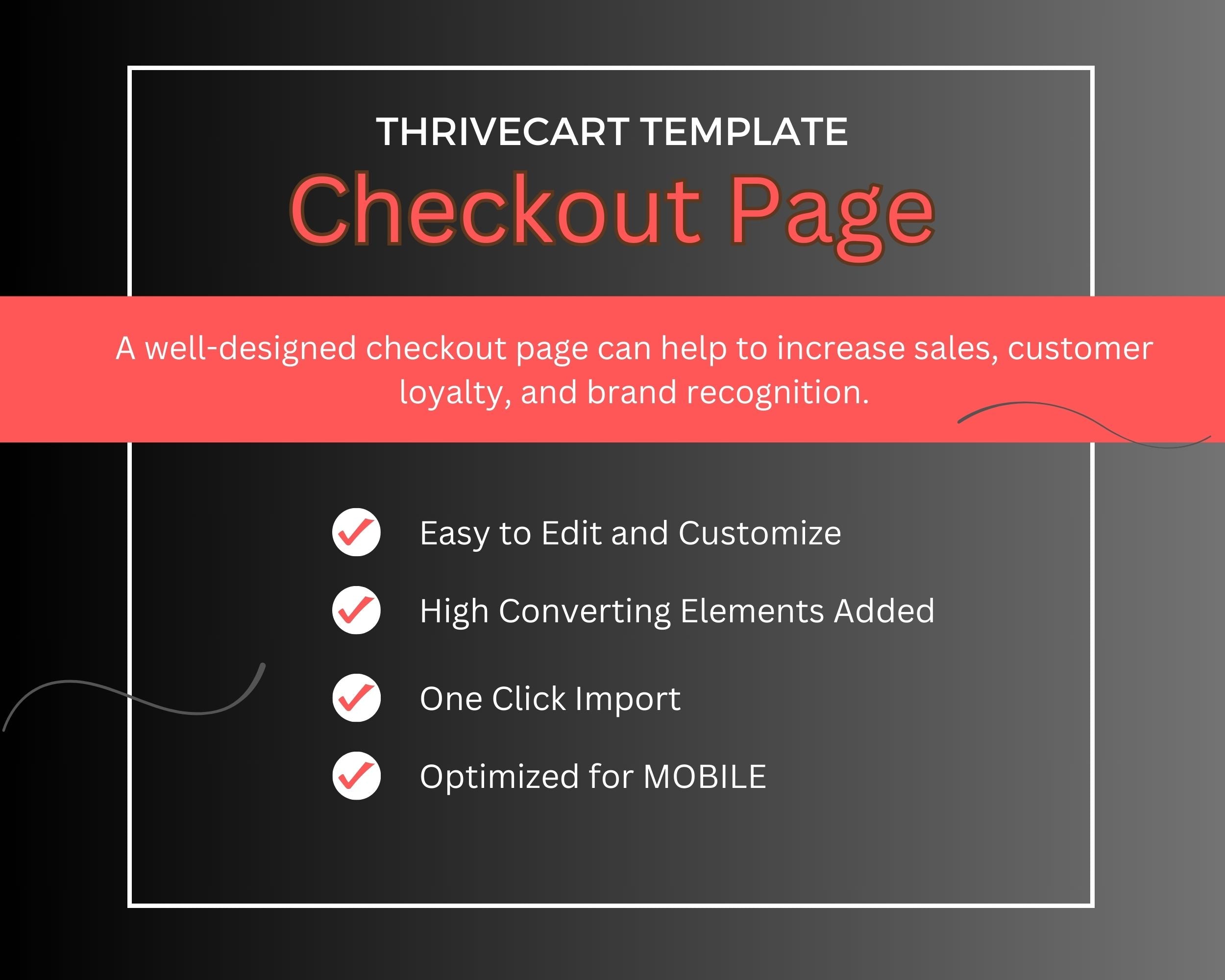 Black Friday ThriveCart Checkout Template