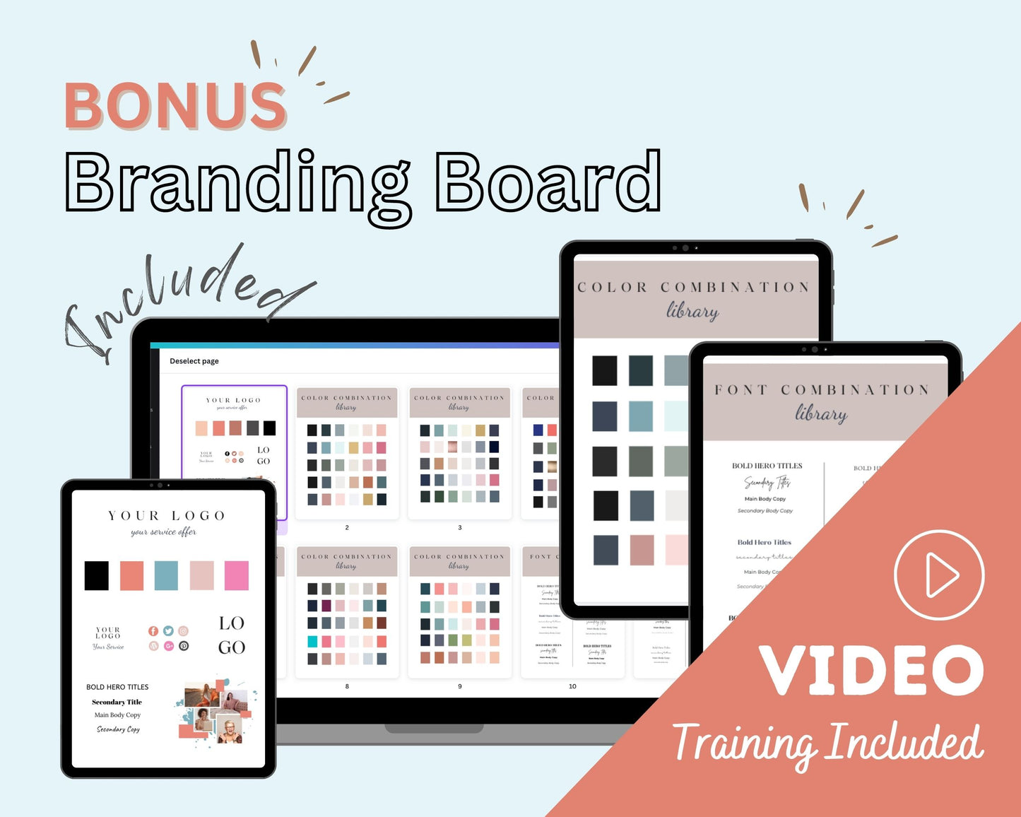 Online Course Sales Page Template in ThriveCart