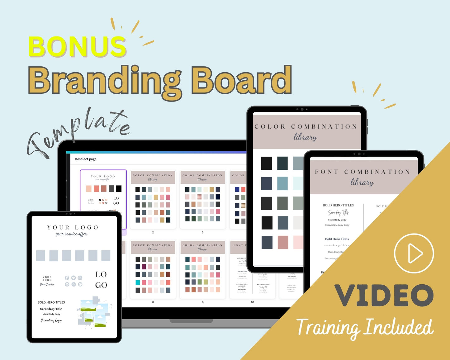 Gold Online Course Sales Page Template in Thrivecart