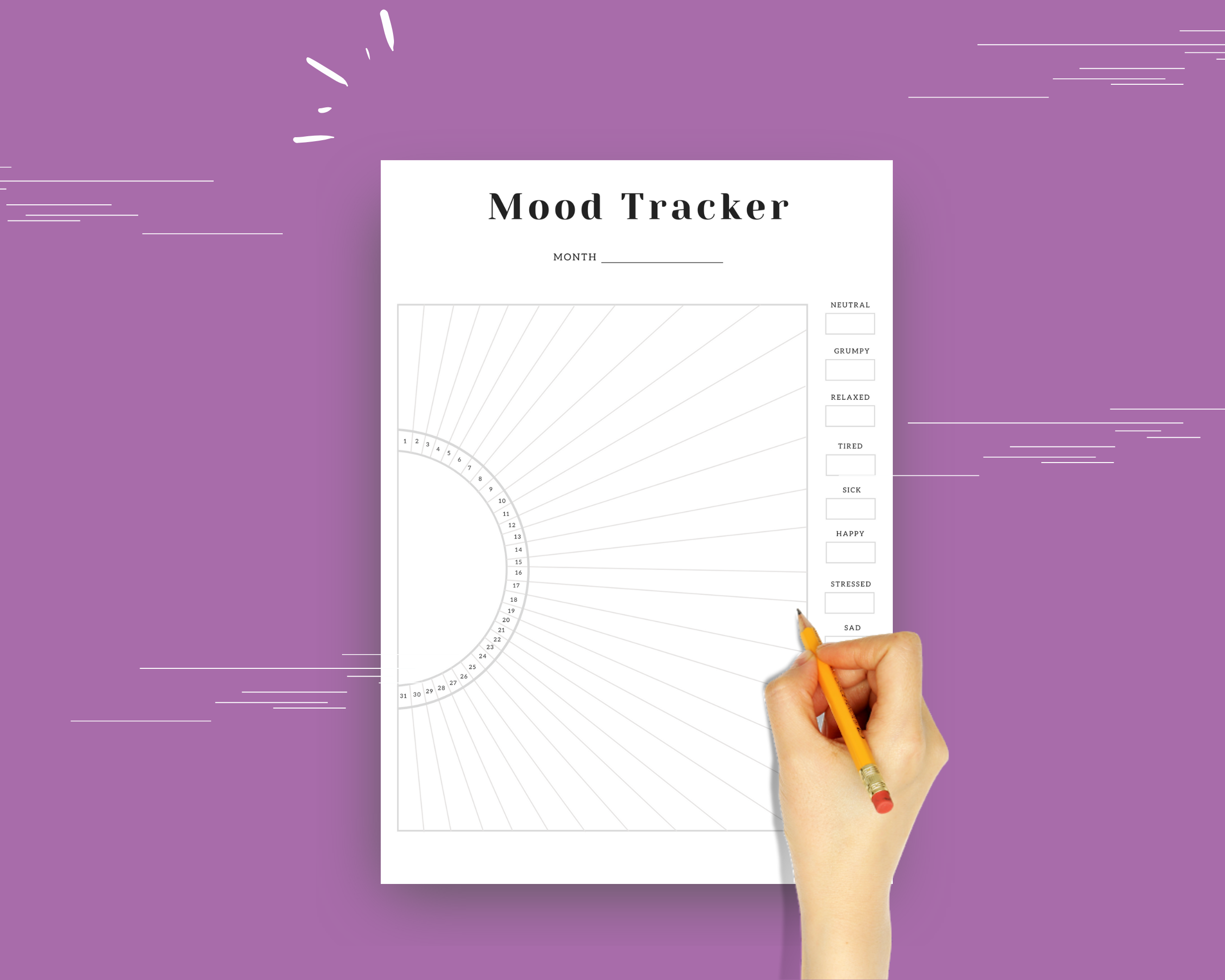 Mood Trackers in Canva | Commercial Use | Mood Journal Coaching Tool