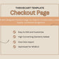 Boho ThriveCart Checkout Template