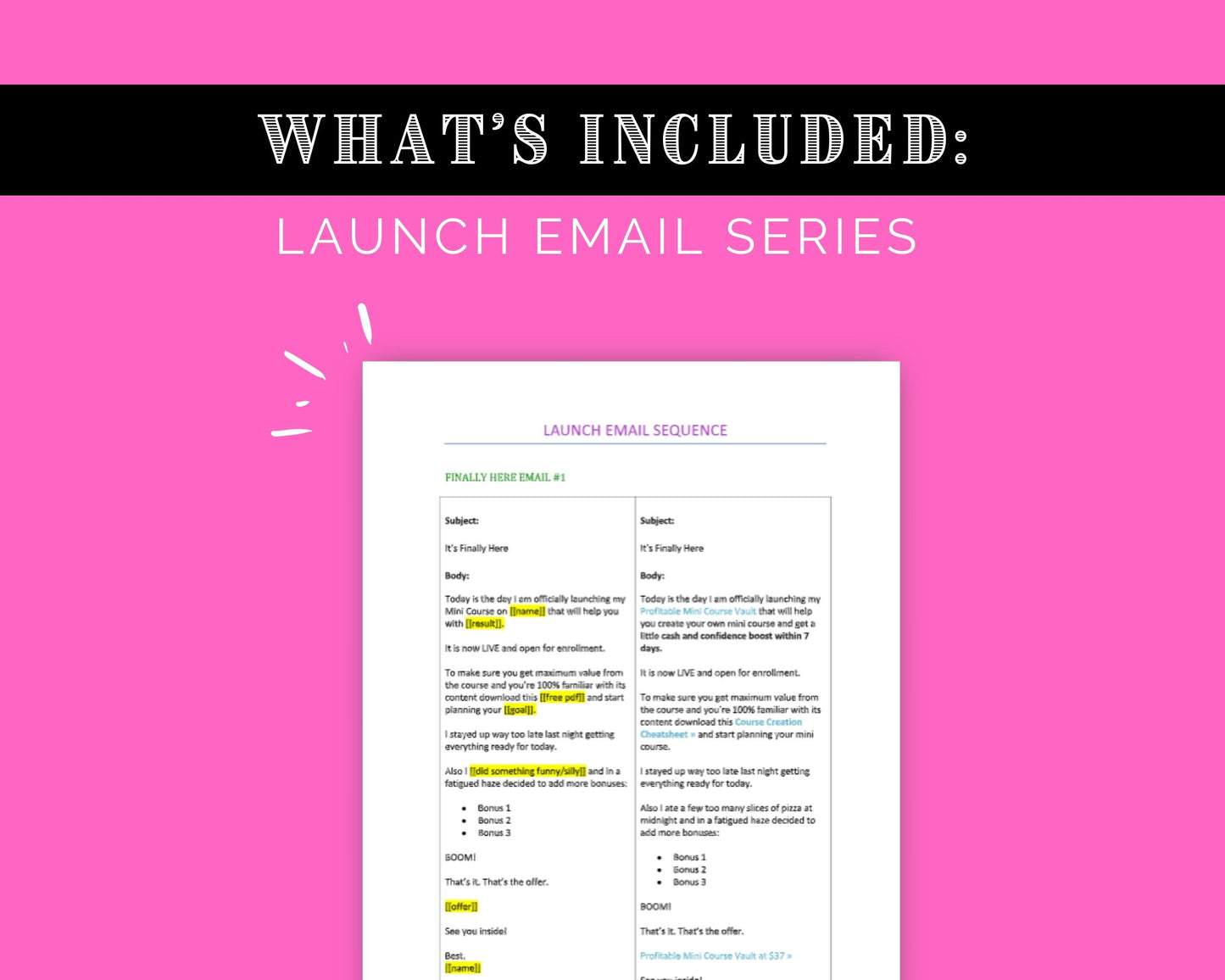 Signature Course Planner | Course Creation & Promotion Slide Deck | Idea to Launch Signature Course Bundle