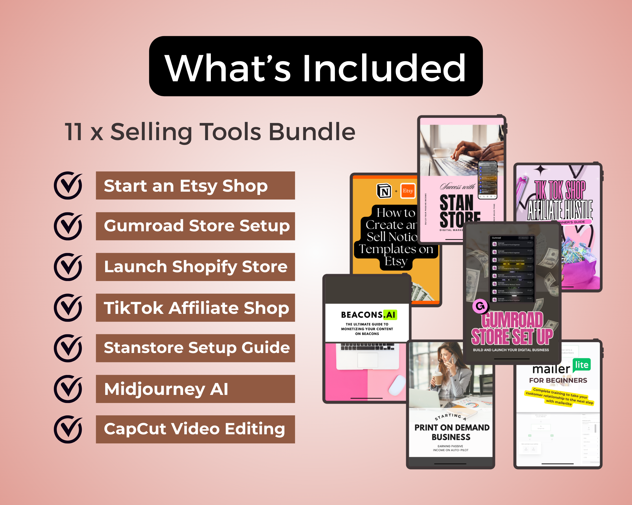 Double Mega Bundle of 46 PLR Ebooks in Canva