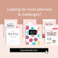 21-Day Instagram Challenge | Editable Canva Template A4 Size