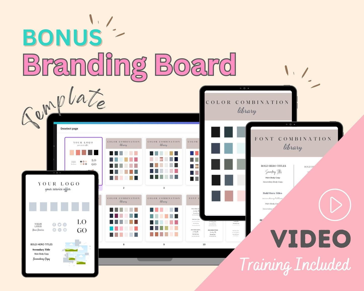 Fresh Pink Coaching Sales Page Template in Thrivecart