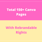 BUNDLE of 7 Female Planners in Canva | Customizable | Editable Canva Templates | Commercial Use | Pregnancy Planners