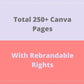 BUNDLE of 7 Online Shop Planners in Canva | Customizable | Editable Planners | Commercial Use | eCommerce Templates