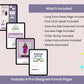 Plum & Lavender Checkout Funnel Template in ThriveCart