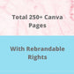 BUNDLE of 7 Professional Planners in Canva | Customizable | Editable Canva Templates | Commercial Use | Professional Planners