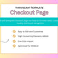 Colorful ThriveCart Checkout Template