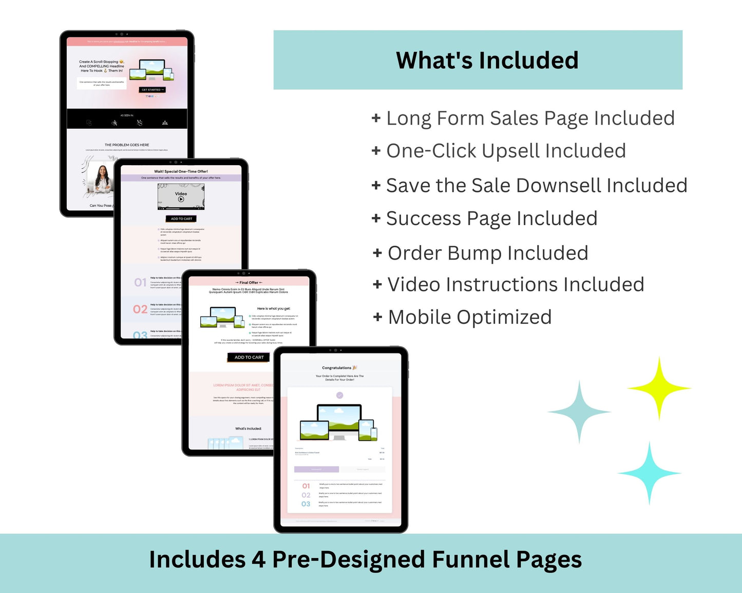 Confidence in Action Enhanced ThriveCart 4-Page Sales Funnel