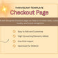 Gold Checkout Page ThriveCart Template