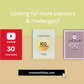 30-Day Declutter Challenge | Editable Canva Template A4 Size