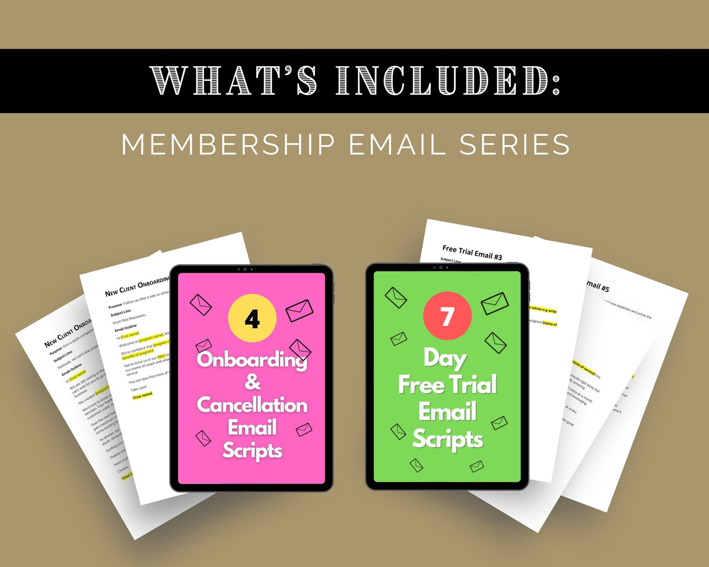 Membership Toolkit Courses | Business Planner | Membership Sales Copy Email Series