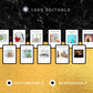 BUNDLE of 11 Personal Planners in Canva | Customizable | Editable Canva Templates | Commercial Use | Personal Planners