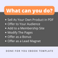 Editable Branding Yourself and Your Business | Done-for-You Ebook in Canva