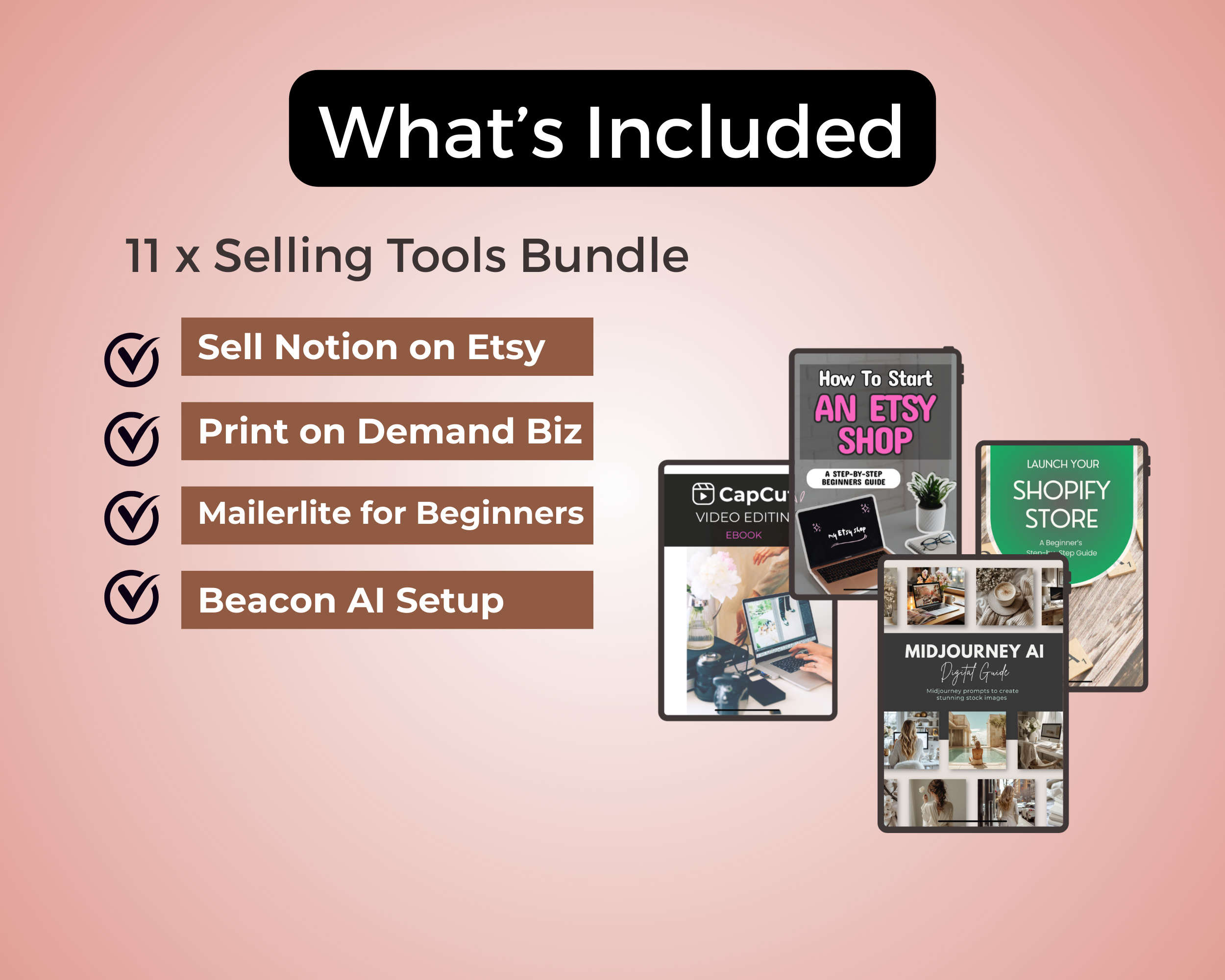 Double Mega Bundle of 46 PLR Ebooks in Canva