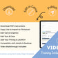 Royal Blue & Yellow ThriveCart 4-Page Sales Funnel Template