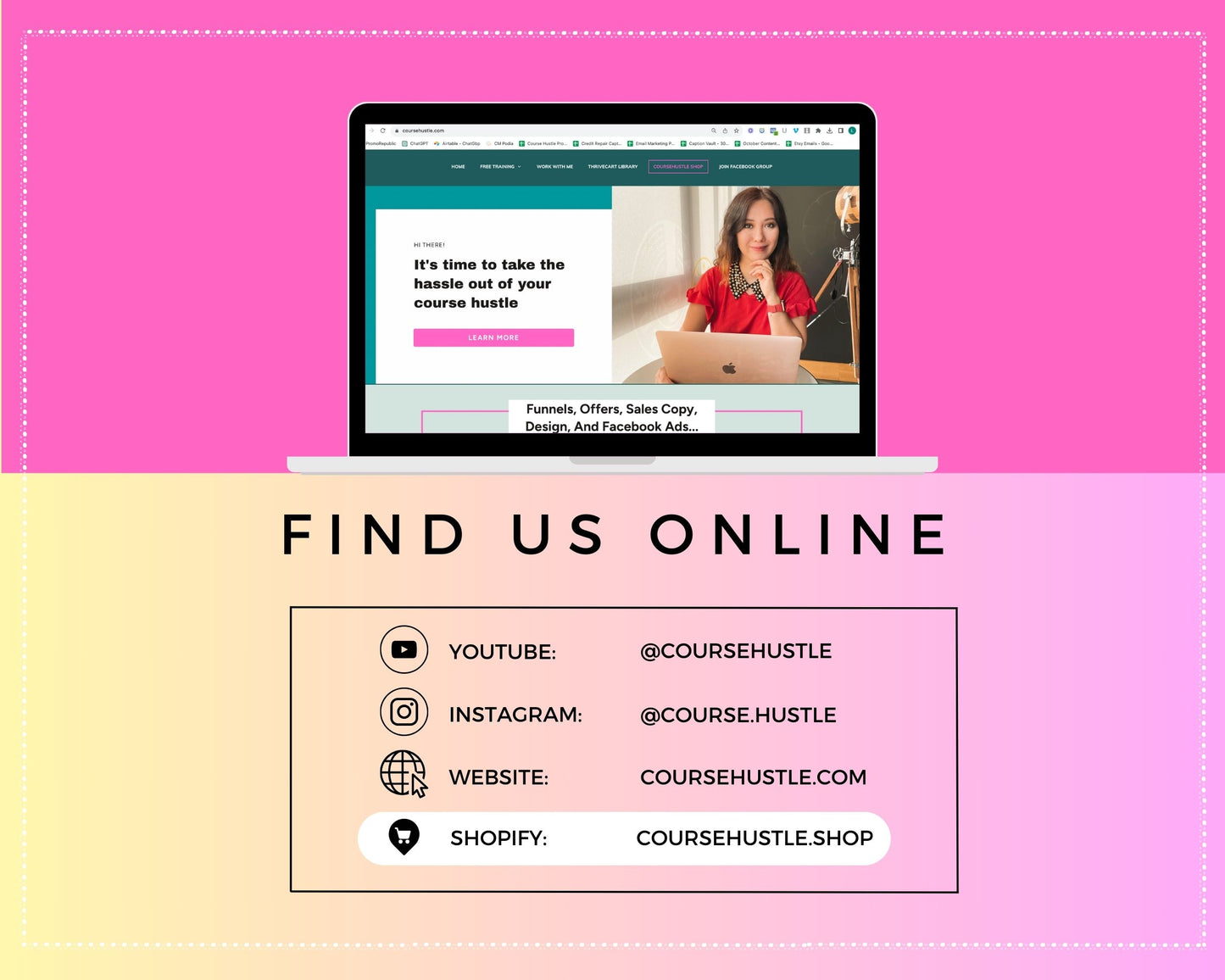 Course Funnel Toolkit | Course Funnel Copy Action Kit | Course Creator Tools