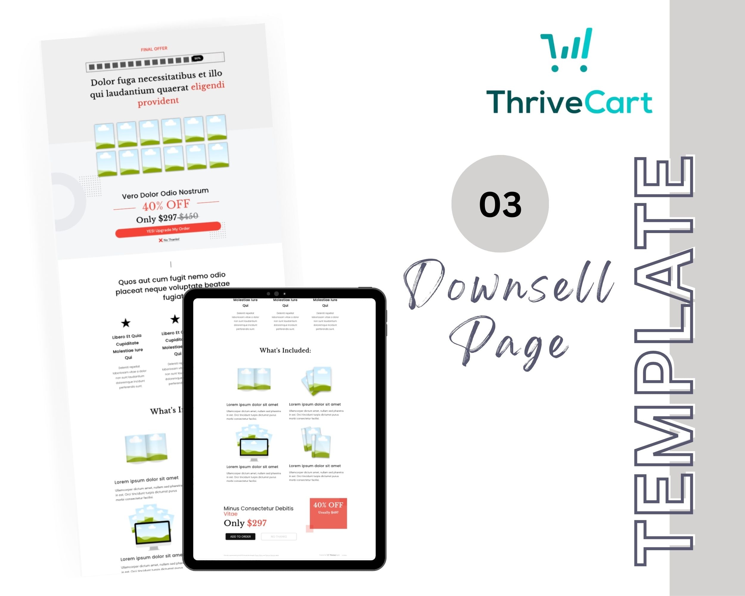 Mystery Enhanced Sales Funnel Template in ThriveCart