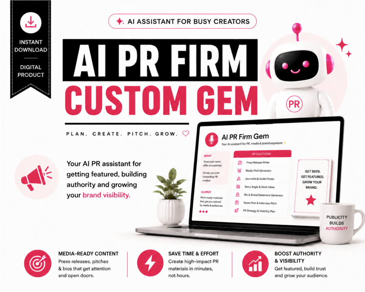 AI PR and Publicity Assistant