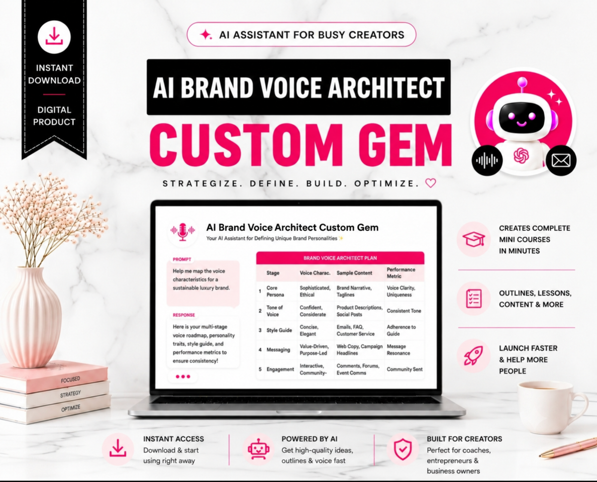 AI Brand Voice Architect Custom Gem