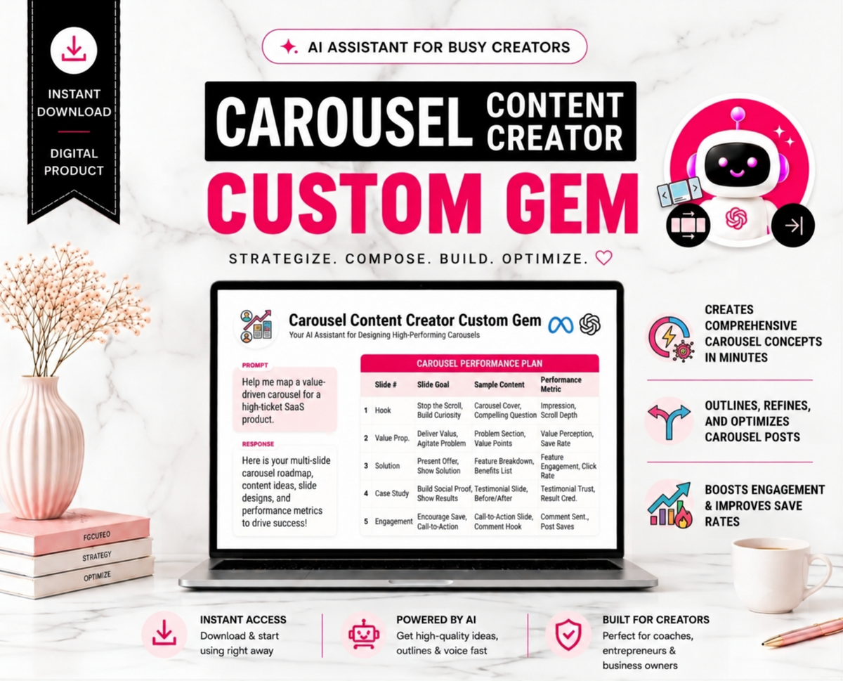 Carousel Content Creator Custom Gem
