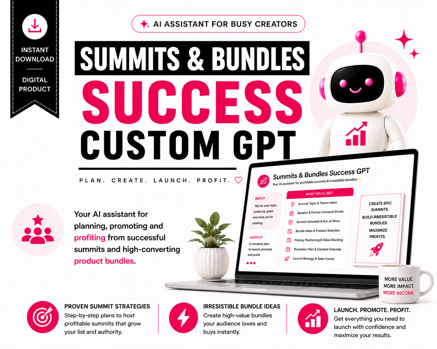 Summits & Bundles Success Custom GPT Instructions