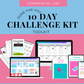 10-Day Challenge | Irresistible Online Challenge | Email Sequences | Facebook Ad Graphics