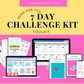 7 Day Challenge | Irresistible Online Challenge | Email Sequences | Facebook Ad Graphics