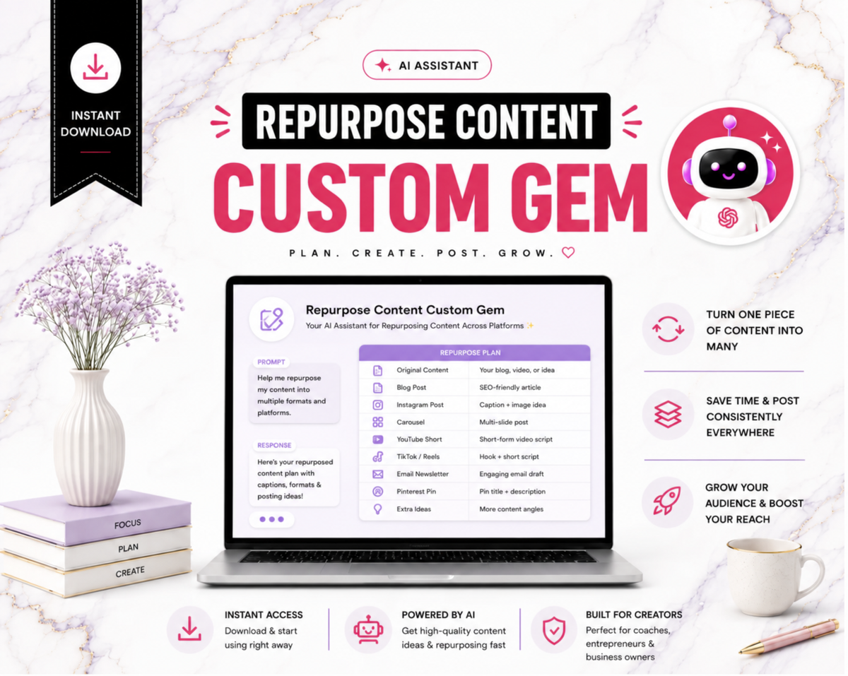 Repurpose Content Custom Gem