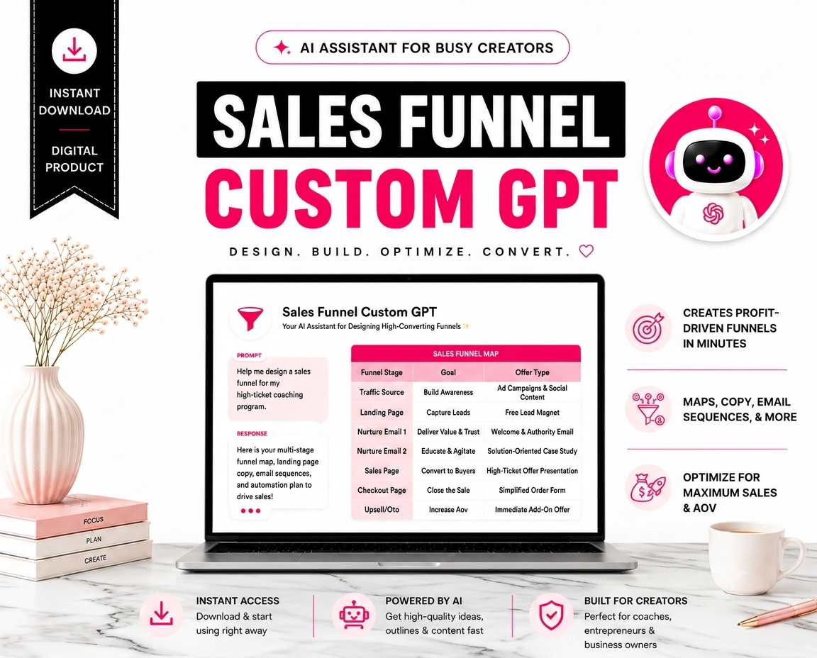Sales Funnel Wizard Custom GPT