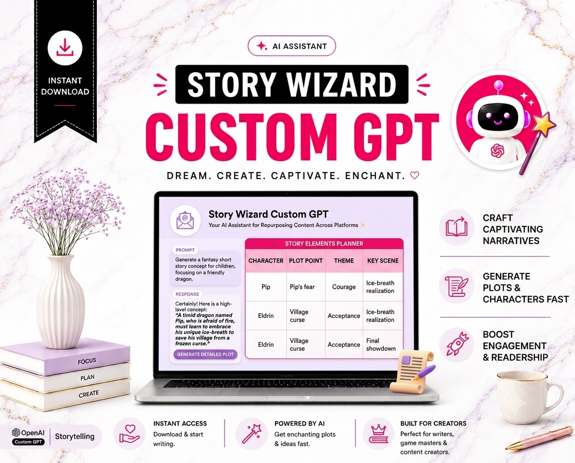 The Story Wizard Custom GPT