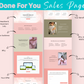 Waitlist in Pink Sales Page Template in ThriveCart