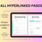 Course Funnel Digital Workbook | Course Evergreen Funnel Planner | Hyperlinked PDF | Suitable with Goodnes & Notability