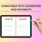 Course Funnel Digital Workbook | Course Evergreen Funnel Planner | Hyperlinked PDF | Suitable with Goodnes & Notability