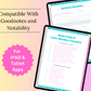 Black Friday Digital Workbook | Black Friday Planner | Hyperlinked PDF | Suitable with Goodnes & Notability