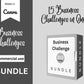 BUNDLE of 15 Business Challenges | All Access to Everything in the Business