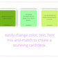 Financial Freedom Affirmation Card Deck | Editable 30 Card Deck in Canva | Commercial Use