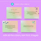 Marketing and Business Affirmation Card Deck | Editable 20 Card Deck in Canva | Commercial Use