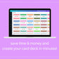 Fame and Fortune Affirmation Card Deck | Editable 50 Card Deck in Canva | Commercial Use