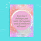 Habit & Subconscious Affirmation Card Deck | Editable 30 Card Deck in Canva | Commercial Use