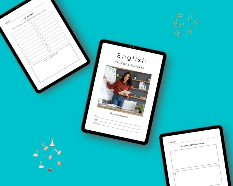 College Professor Planner Templates in Canva | Canva Template Pack | Academic Planner Templates | Commercial Use