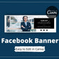 Facebook Timeline Cover Templates, Business Facebook Banner in Canva