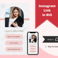 Instagram Link in Bio in Canva | IG Landing Page | Instagram Website | Commercial Use