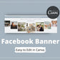 Facebook Timeline Cover Templates, Canva Template, Web Banner, Photo Banner, Facebook Template